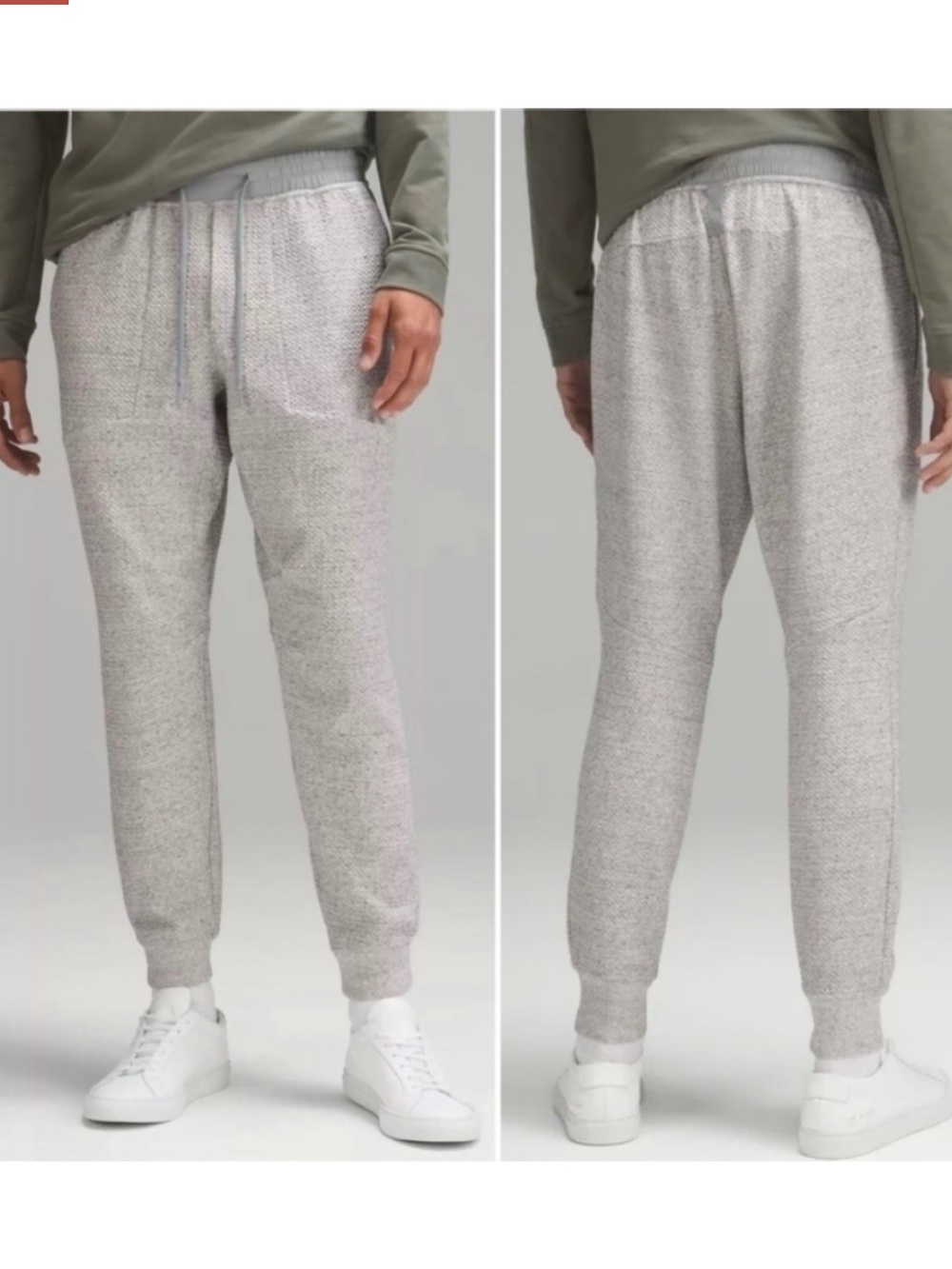 Lululemon At Ease Jogger Heather Gray Men’s Size Medium